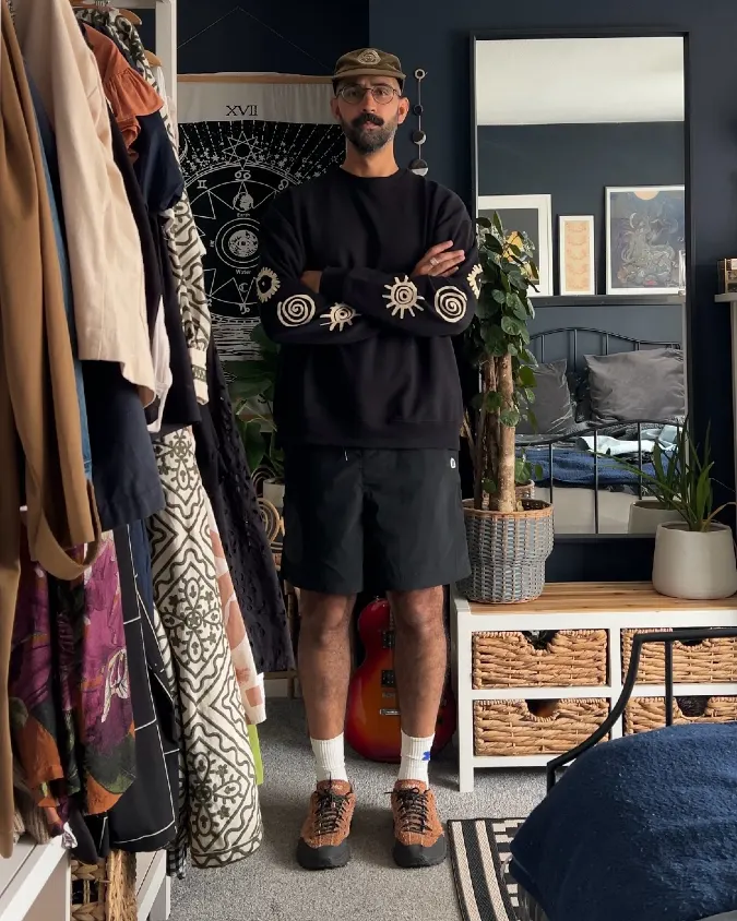 Casual Black Relaxed Fit - Weekend Streetwear Proving Shorts Work