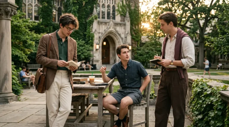 Dark Academia Summer Outfits for Men That Keep the Aesthetic in the Heat