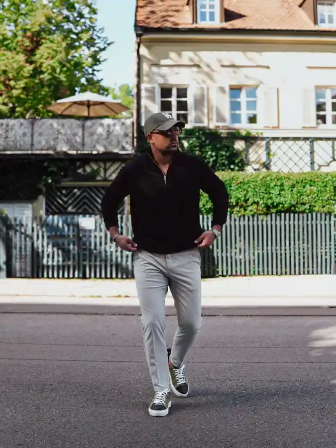 Earthy Monochrome Layers - Masterclass in Mid-Week Versatility