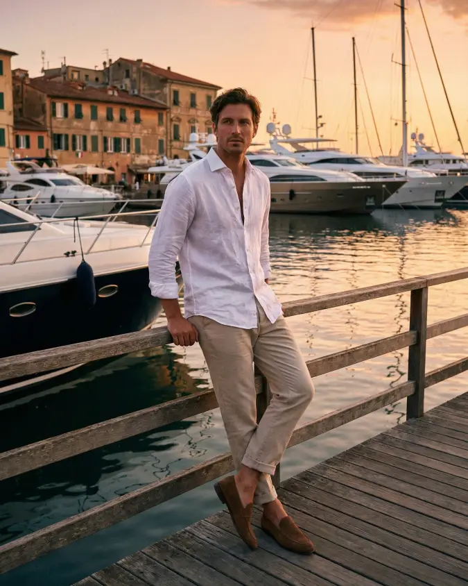 Earthy Neutral Relaxed Resort Wear - Mastering Effortless Loafer Sophistication