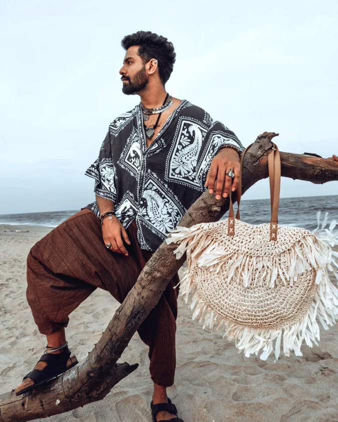 Earthy Tones and Printed Silhouettes - Crafting Authentic Boho Summer Ease