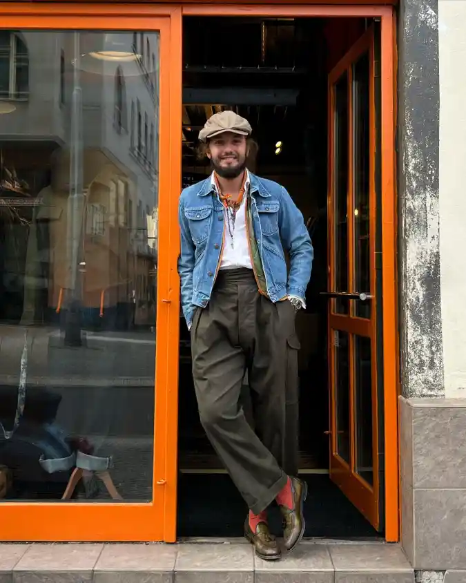 Heritage Denim & Earthy Tones Elevating Your Off-Duty Commute