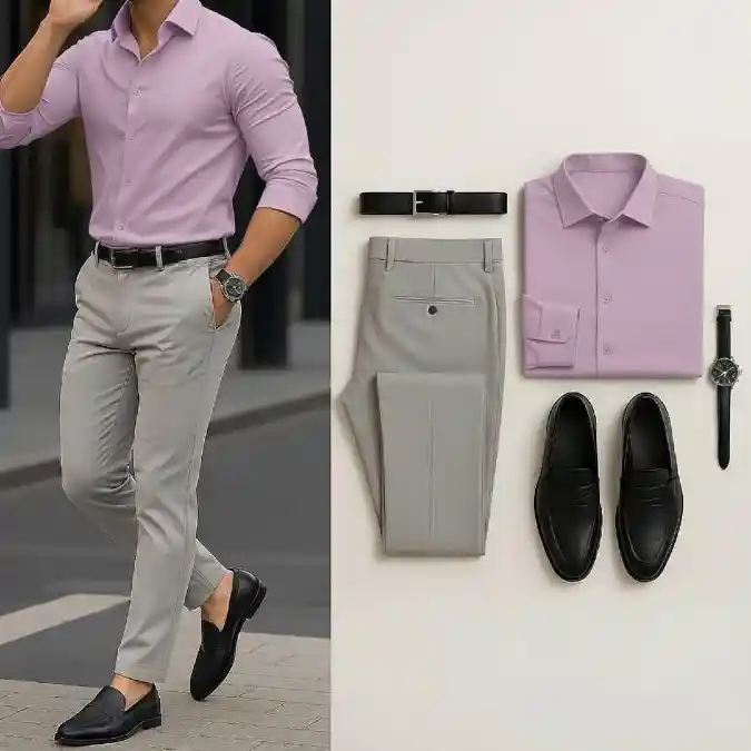 Mauve & Stone Smart-Casual - Navigating Modern Professionalism