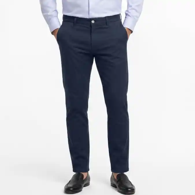 Navy Chino Precision - Navigating the Modern Hybrid Wardrobe