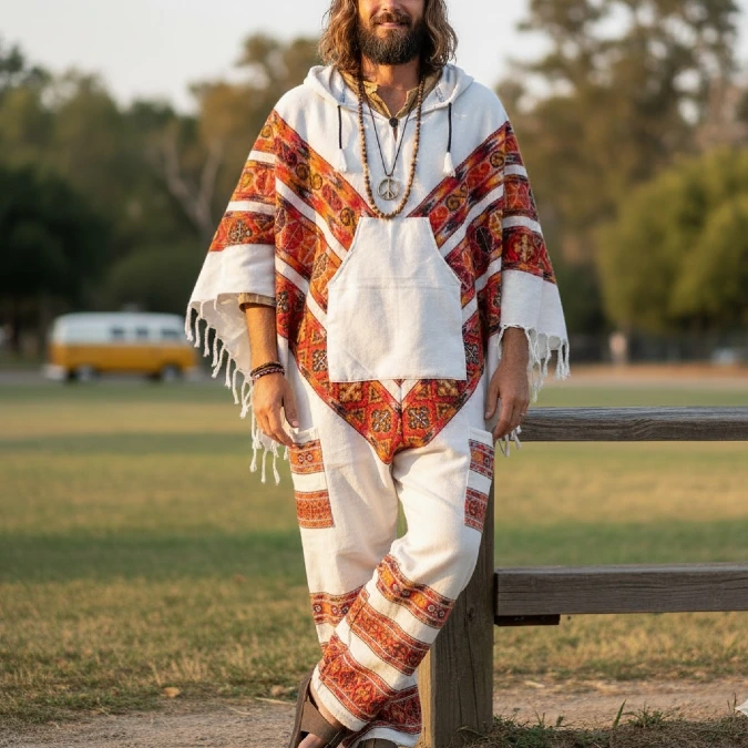 Patterned Co-ord Set - Embracing the Weekend Nomad Style