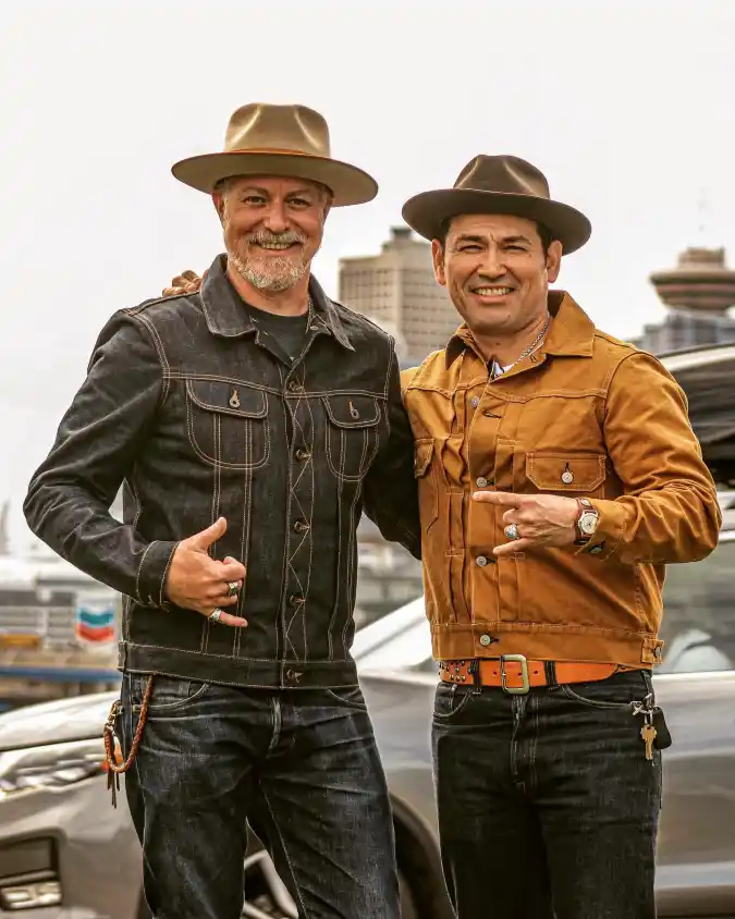 Raw Denim & Copper Canvas Mastering Rugged Modern Utility