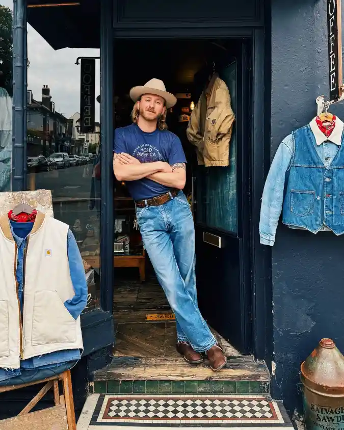 Road-Ready Denim - Cultivating Rugged Weekend Style