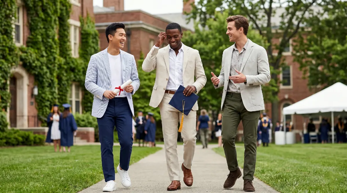 Summer Graduation Outfits for Men That Are Polished and Memorable