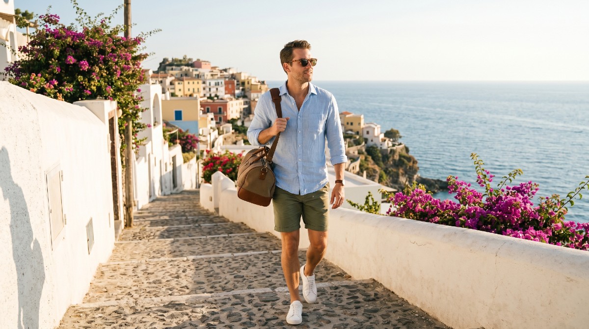 Summer-Vacation-Outfits-for-Men-That-Pack-Light-and-Look-Amazing