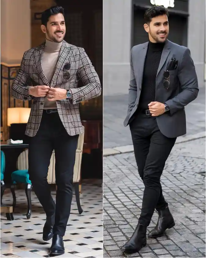 Textured Monochromatic Layers - Redefining the Smart-Casual Uniform