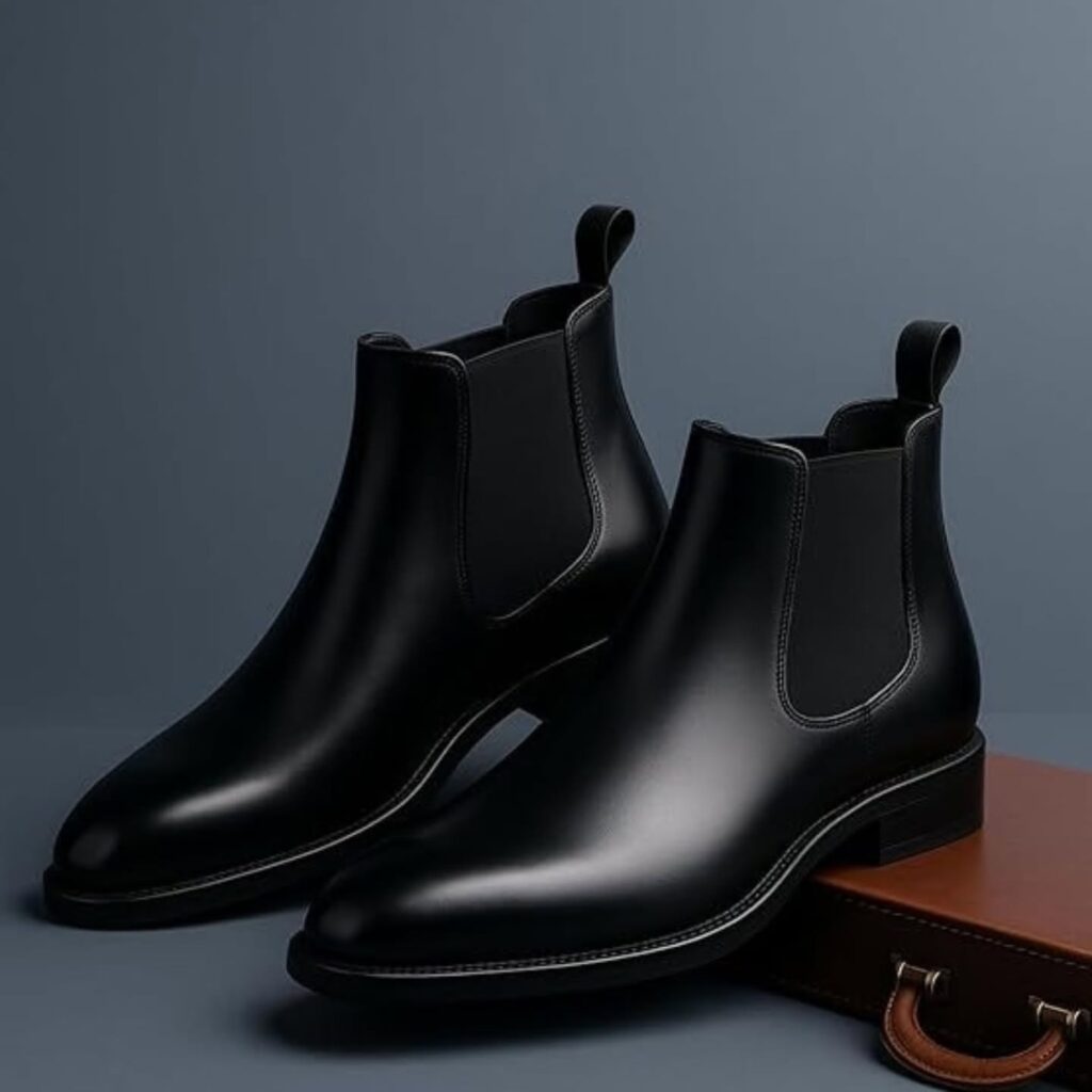 Refined Earth-Tone Chelsea Boots - Versatile Foundations for Modern Living